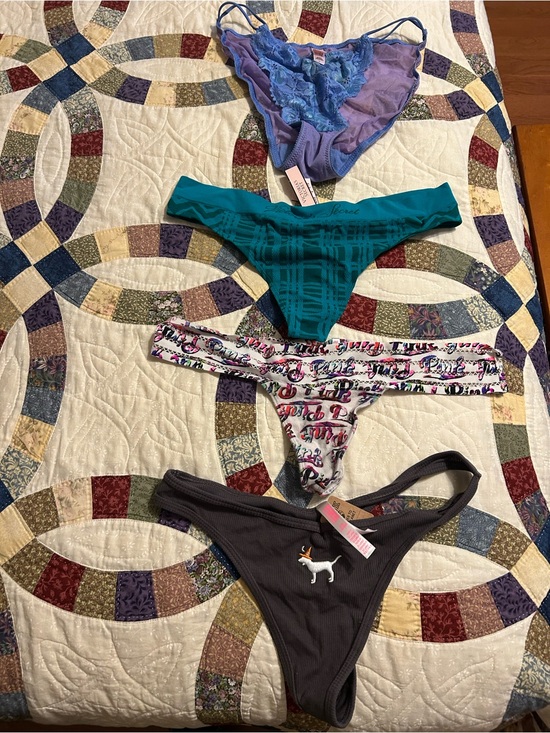 PINK Victoria's Secret Other - VS pink NWT thongs and panties L